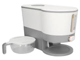 Rice Dispenser Household Food Grade Dry Sealed Grain Cereal Dispenser Bucket for Millet Black V1294-YM0706-3118230211113