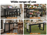 Artiss Console Table 110CM Black FUR-Y-CST-01-BK