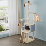 Pawz Cat Tree Tower Large Scratcher Condo House 160cm PT1271-BG