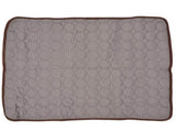 Pet Cooling Mat Breathable Soft Summer Dog Cat Sleeping Pad for Kennel Sofa Bed FloorBrown XXL V1294-YM0714-3117210151528