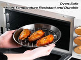 Baking tray for air fryer - Air fryer baking pan - Air fryer accessories - Baking tray with rack V1237-NKKS00075
