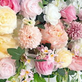 1M Artificial Flower Runner Arrangement Panel Wall Rose DIY Wedding Party Dcor V63-952131