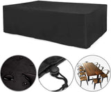 Garden furniture cover - waterproof - durable - 210D Oxford cloth - 240*140*90cm - black - outdoor V1188-NK-BOL-6