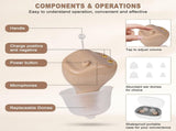 Rechargeable Hearing Aids for Seniors Adults, In Ear Hearing Aid Not Amplifier, Hearing Aides for V1366-AZ2-W-08017