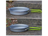 JWDX Cooking Utensils Clearance, Outdoor Camping Set Pot Cookware Picnic Pot Set Portable Alumina V1189-LWWAL-20260325-01995