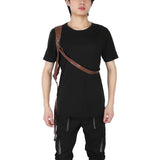 Leather Camera Strap Universal Adjustable Harness for DSLR Cameras DVBrown Right V1294-YM0901-3117200124212