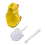Toilet Brush Little Yellow Duck Seamless Toilet Cleaning Brush Deep Cleaning Bathroom Toilet Brush V1294-YM0523-3117220048811