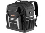 Tool Backpack, 56 Pockets, Heavy-duty Tools Storage Organizer Bags with Molded Base, Electrician V952-GJBBSLD1214IOF1S8001V0