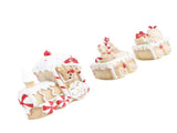 Xmas Train Three Part Resin Creative Cute Fade Resistant Xmas Train Figurine for Decoration V1294-YM0901-3115240108411