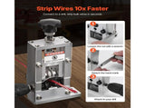 Manual Wire Stripping Machine, 1.5-25 mm, Copper Stripper with Hand Crank or Drill Powered, 64Mn V952-FXBXJSDDDMNW2JHZTV0