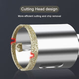 100mm Diamond Hole Saw with Centering Drill, Tile Hole Saw a V1237-ZY-203-4040