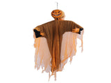 Hanging Pumpkin Ghost with Sound Battery Powered Rotatable Head Light Up Ghost Pumpkin Decoration V1294-YM0901-3115240055611