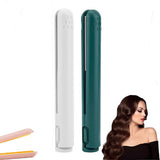 Curling Iron, Mini 2-in-3 CurlingIron for Hair, Portable USB for Travel Home V1366-AZ2-W-11396