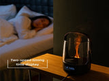 Creative Retro Flame Essential Oil Diffuser - Portable Humidifier for Office, Bedroom & Camping V888-ELOSUNG28278