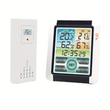 Wireless Weather Station Digital Thermometer with Sensor V1142-TM601099572436985