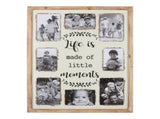 Happy Place' Wall Hanging Photo Gallery Collage 42x57cm V637-56013PFR