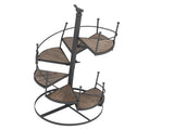 European Style Decorative Plant Shelf Multifuctional Wrought Iron Plant Rack Easy to Install for V1294-YM0714-3115210185311
