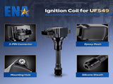 Set of 4 Ignition Coil Pack 2007 2008 2009 2010 2011 2012 Compatible with Nissan Altima Versa Sentra V1258-DP02-WO-241