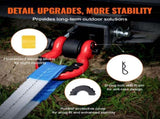 Shackle Hitch Receiver 50 mm, 29.9 Tons Breaking Strength, D Ring Shackle with Trailer Hitch Lock V952-ZJLHJ2IN550085NCOV0