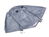 124.5x84x79cm Dogs Wire Crate Cover Waterproof Sunscreen Dustproof Pet Cage Cover for OutdoofGray V1294-YM0714-3111210258212