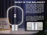 Silver Magnetic Balance LED Table Lamp USB-Powered, Dimmable Eye-Care Light with Award-Winning V1107-MAGNETIC BALANCE LED TABLE LAMP3