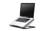 Laptop Cooling Pad Adjustable Height Cooling Stand with Adjustable Height 2 USB Ports Dual Turbine V1263-JX-6310
