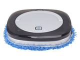 Automatic Floor Mopping Robot Mopping Robot with Water Tank Vacuum and Mop Cleaning Robot Silver V1294-YM0703-3113230180712