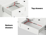 Artiss 7 Chest of Drawers Dresser Table White FUR-U-CDR-03-WH-AB