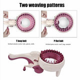 Knitting Machine,Children's Round Knitting Sewing Machine for DIY Scarf Bag Sweater Hat,Easy To V1192-AZ-W-31923