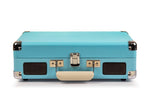 Crosley Cruiser Bluetooth Portable Turntable - Turquoise + Bundled Majority D40 Bluetooth Speakers V398-CR8005FMY-TU4