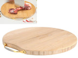 34x34x3cm Bamboo Cutting Board Kitchen Chopping Board for Cutting Vegetables Fruits Bones V1294-YM0901-3118200070711