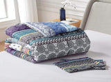 Whimsical Winter Frosty Elegant 3 Pc Comforter & Pillow Cover Set V745-MAB010758AJ3