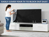 TV Cover for Moving, TV Moving Box for 50-55 Inch Flat Screen, Anti-Scratch Dust Protection with V1192-AZ-W-18088