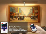 Picture Light for Plug in 24inch, Dimmable LED Art Photo Light with Remote, 3000K Warm White V1171-CB-BOM001363-AU