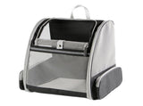 Travel Pet Cat Carrier Backpack Portable Breathable Outdoor Grey V1263-JX-6871