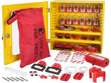 Electrical Lockout Tagout Kit, 59 PCS Safety Lockout Tagout Station With Padlocks, Hasps, Tags, V952-AQSJTZ59JDGXSQ3W2V0