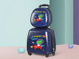 BoPeep 16''13'' 2PCS Kids Luggage Set Space Dino KD1083-SD_NZ