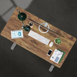 FORTIA Sit To Stand Up Standing Desk, 120x60cm, 72-118cm Electric Height Adjustable, 40kg Rated, Oak V219-ADKSSTFO2OKSA