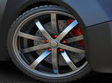 Red Hub Nut Replacement Caps for Car Tire Lug Nuts Wheel Covers Protective Caps V1366-AZ2-W-11310