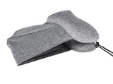 Hooded U Shaped Pillow Removable Neck Protection Memory Cotton Neck Pillow for Home Outdoor V1294-YM0512-3117220246313