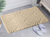Bathroom Non Slip Mat 31.5In Entrance Door Mat Super Absorbent Thick Cushioned Underfoot Dirt V1370-AZ4-09089