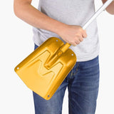 Snow Shovel with Comfortable Handle Telescopic Extension Fine Texture Outdoor Gold V1188-YUMANO-02120-1