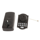 Electronic Keypad Lock Front Door Entry Deadbolt Lock Multifunctional Password Lock with Key Black V1294-YM0901-3114230106111