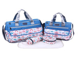 Newborn Diaper Bag Set with Changing Pad 4-Piece Baby Organizer, Large Capacity Mom Backpack, V1107-CS-MMBSJTL