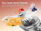 Portable Juicer, 40 Oz Multifunctional Portable Juicer Cup, USB Rechargeable Electric V1369-AZ3-W-11276