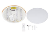 Flush Mount Ceiling Light APP Remote Control Dimmable 3 Color Temperature LED Ceiling Light for V1294-YM0901-3119240155311