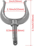 2 Pcs Stainless Steel Oar Lock Oarlock Rowlock Premium Marine Row Boat Dinghy Water Raft Kayak Canoe V1259-DP01-A-1328
