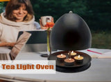 1 Piece, Portable Outdoor/Indoor with Candle Holder & Ignition-Free, Heavy Iron, Freestanding V1189-LC-DG-00283