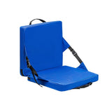 Portable Stadium Seat Cushion Foldable Bleacher Pad with Handle for Outdoor Camping Picnics Boats V1366-AZ2-W-12889