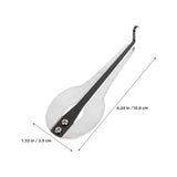 2Pcs Compact Plated Silver Jaw Harp for Adults Portable Ethnic Mouth Harp with Crisp Resonant Sound V1192-AZ-W-25422